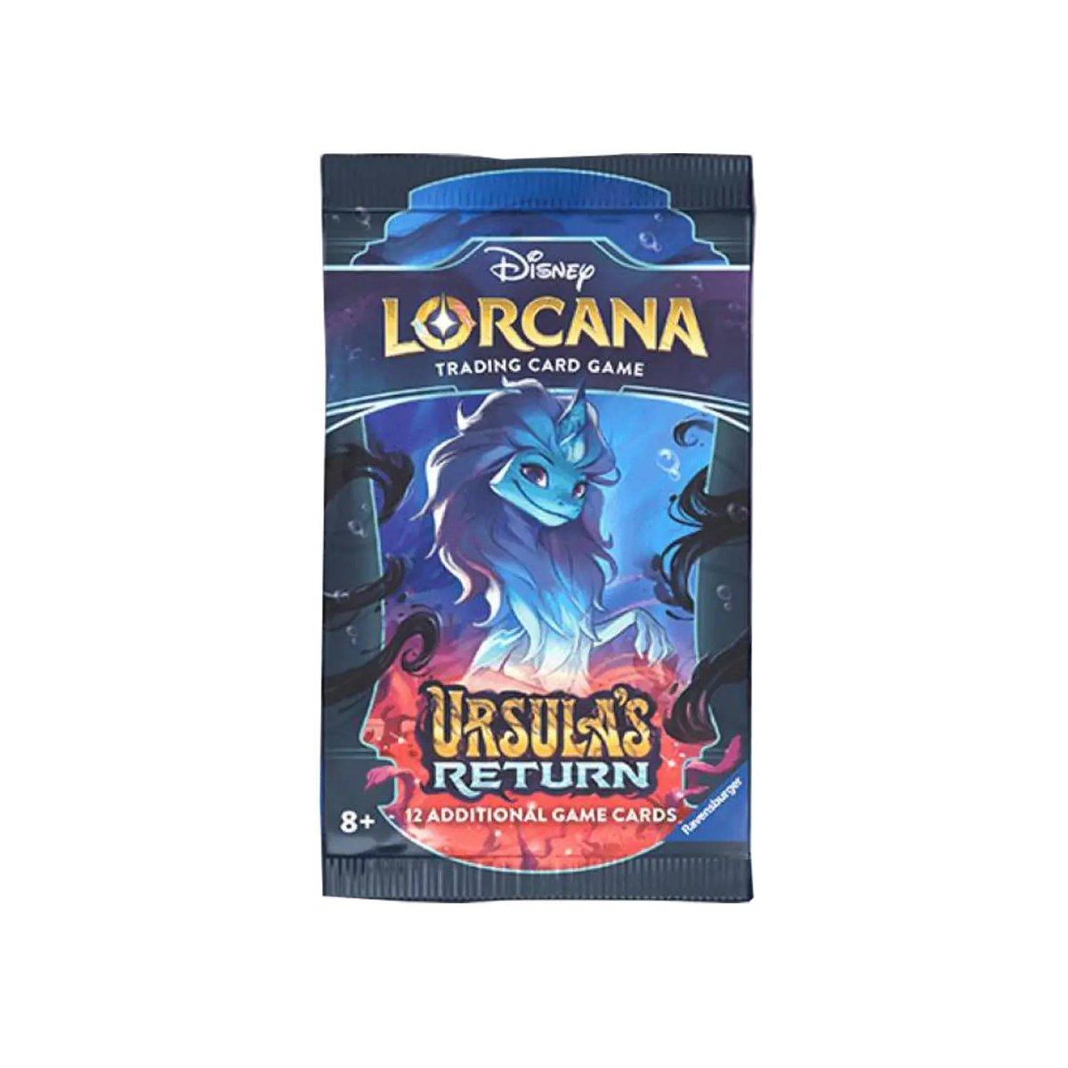 Ursula's Return - Il Ritorno di Ursula - Booster Pack Lorcana ENG
