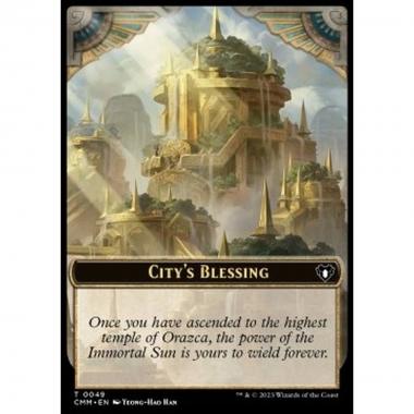 City's Blessing Token // Ogre Token (R 3/3) - City's Blessing Token // Ogre Token (R 3/3) - [XCMM] [NM]