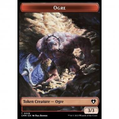 Ogre Token (R 3/3) // Saproling Token (G 1/1) - Ogre Token (R 3/3) // Saproling Token (G 1/1) - [XCMM] [NM]