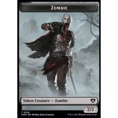 Zombie Token (B 2/2) // Elephant Token (G 3/3) - Zombie Token (B 2/2) // Elephant Token (G 3/3) - [XCMM] [NM]