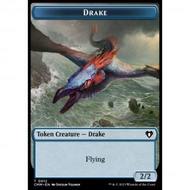 Drake Token (U 2/2) // Thopter Token (A 1/1) - Drake Token (U 2/2) // Thopter Token (A 1/1) - [XCMM] [NM]