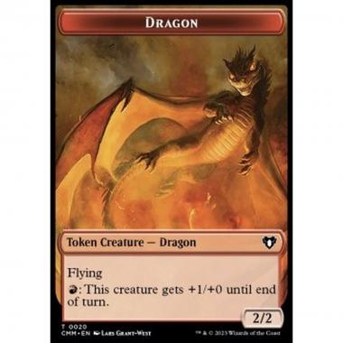 Dragon Token (R 2/2) // Servo Token (A 1/1) - Dragon Token (R 2/2) // Servo Token (A 1/1) - [XCMM] [NM]
