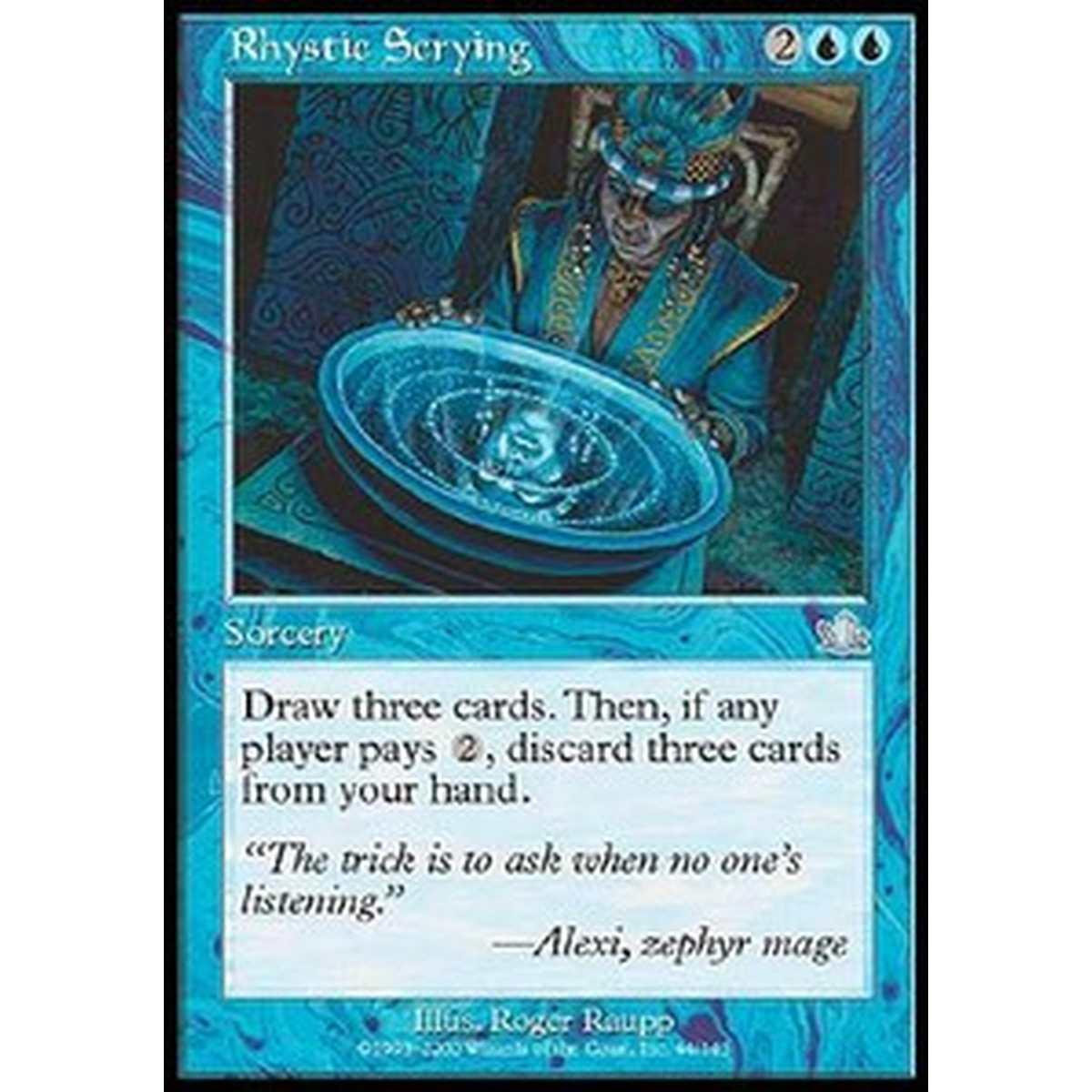 Rhystic Scrying - Rhystic Scrying - [PCY] [EX]