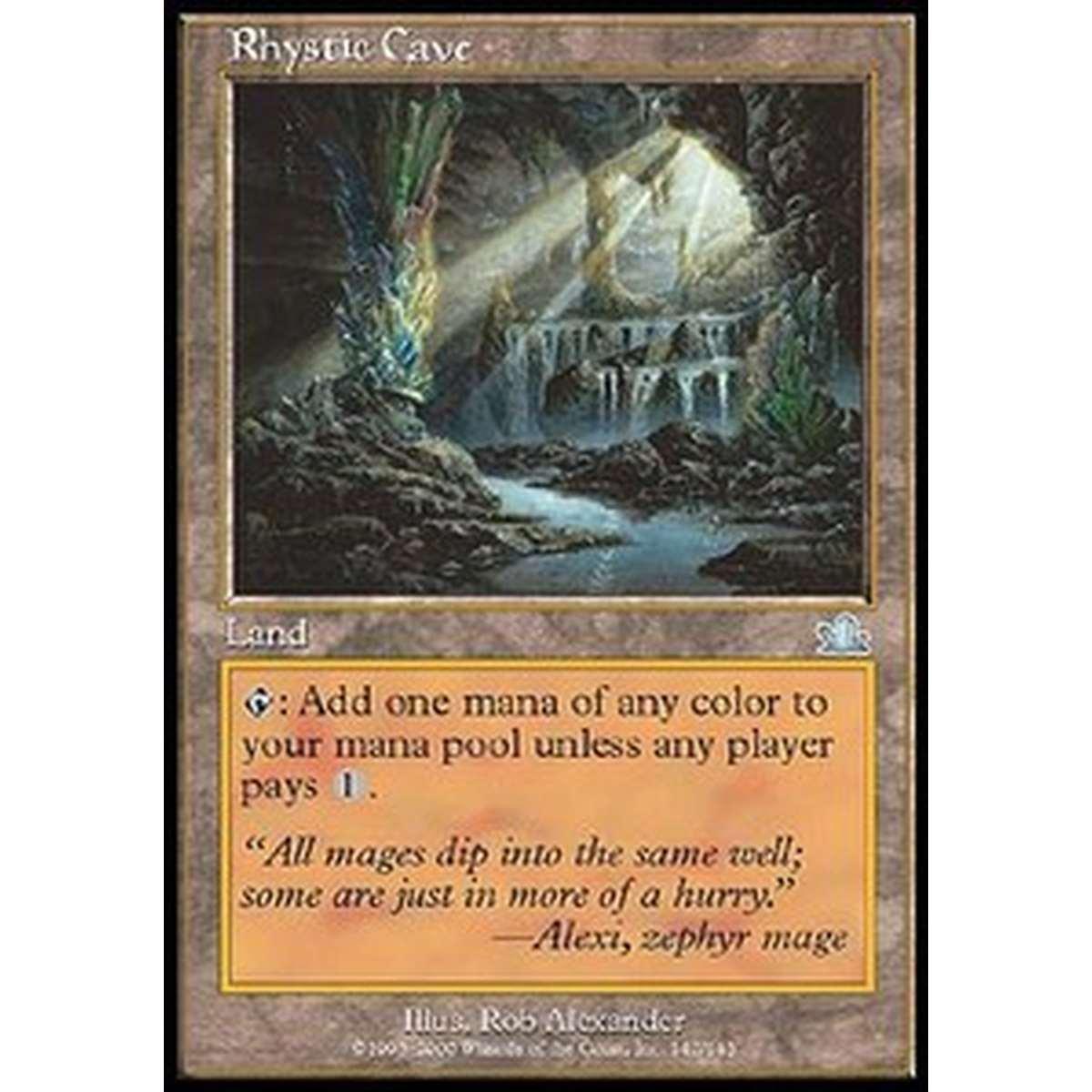 Rhystic Cave - Caverna Ristica - [PCY] [EX]