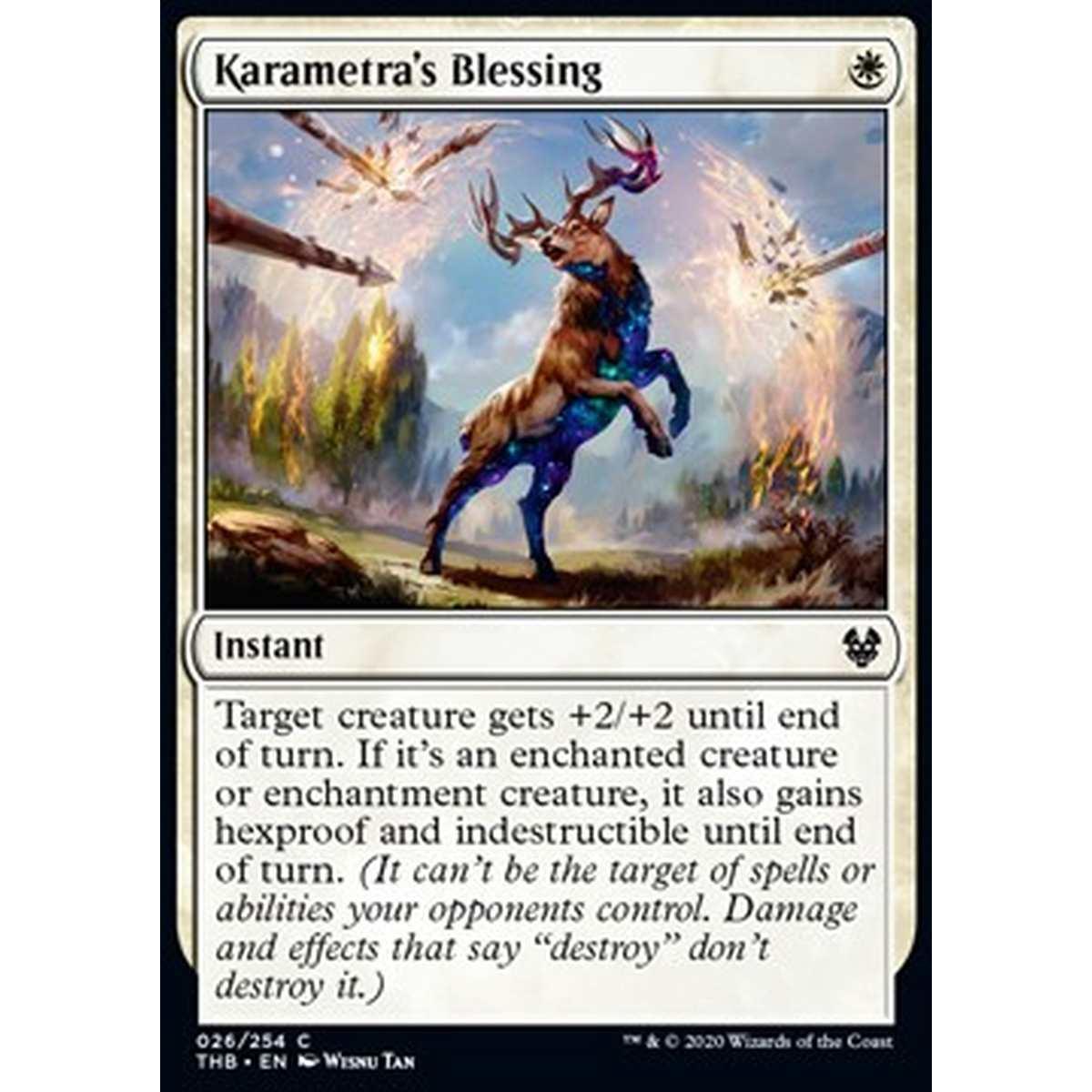Karametra's Blessing - Benedizione di Karametra - [THB] [NM]