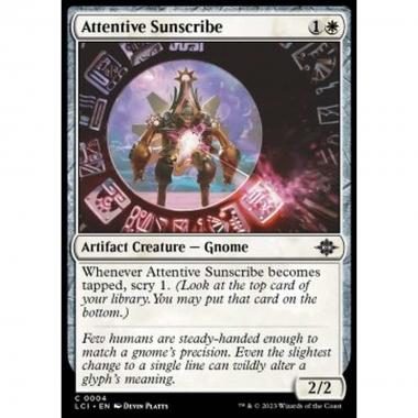 Attentive Sunscribe - Attentive Sunscribe - [LCI] [NM] [Foil]