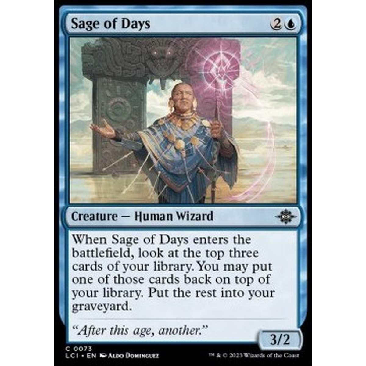 Sage of Days - Sage of Days - [LCI] [NM] [Foil]