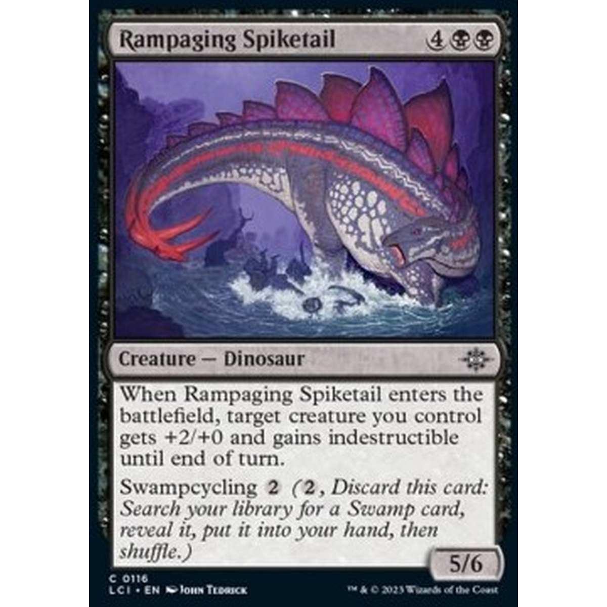 Rampaging Spiketail - Rampaging Spiketail - [LCI] [NM] [Foil]