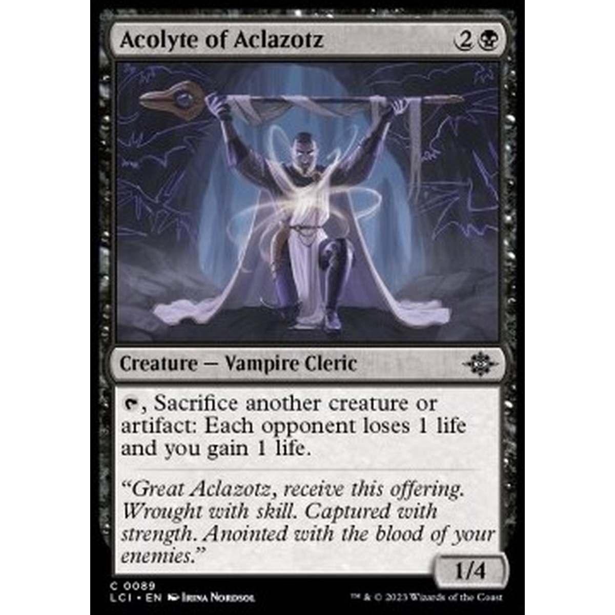 Acolyte of Aclazotz - Acolyte of Aclazotz - [LCI] [NM] [Foil]