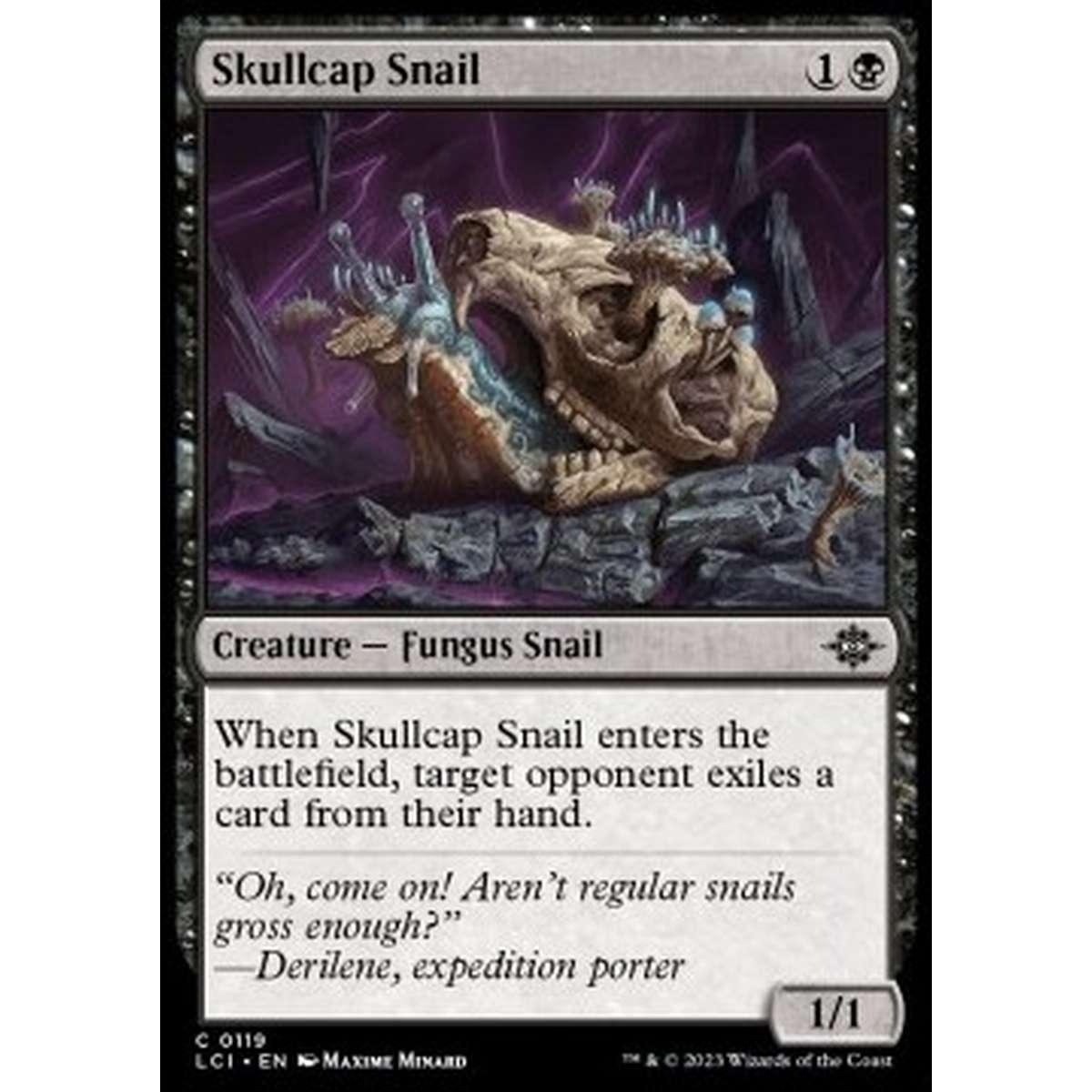 Skullcap Snail - Skullcap Snail - [LCI] [NM] [Foil]