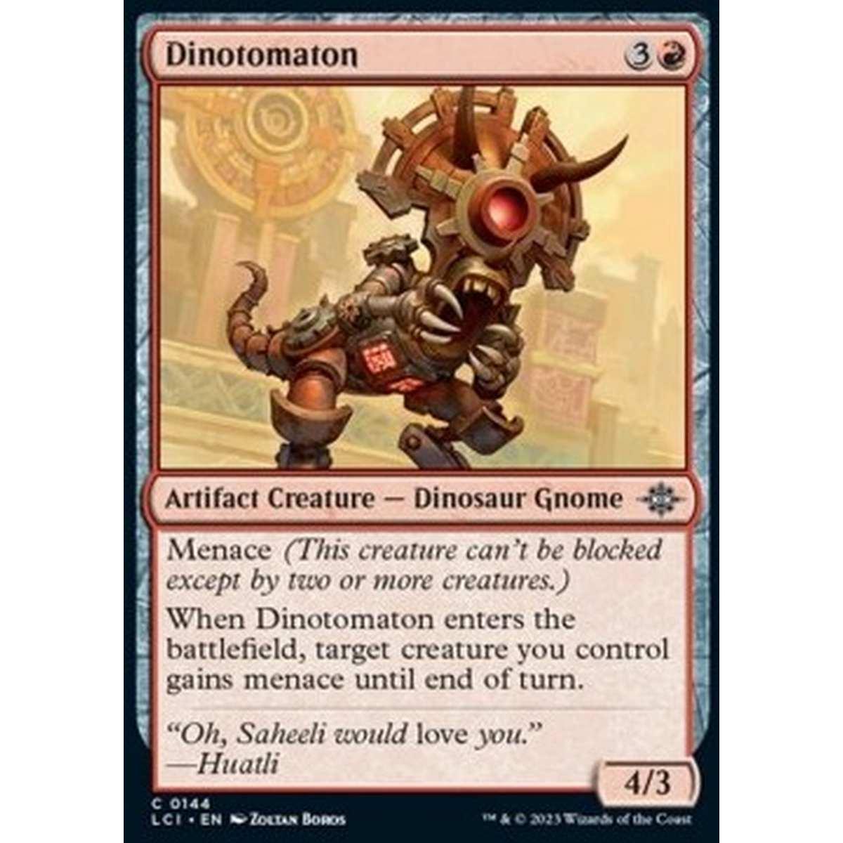 Dinotomaton - Dinotomaton - [LCI] [NM] [Foil]