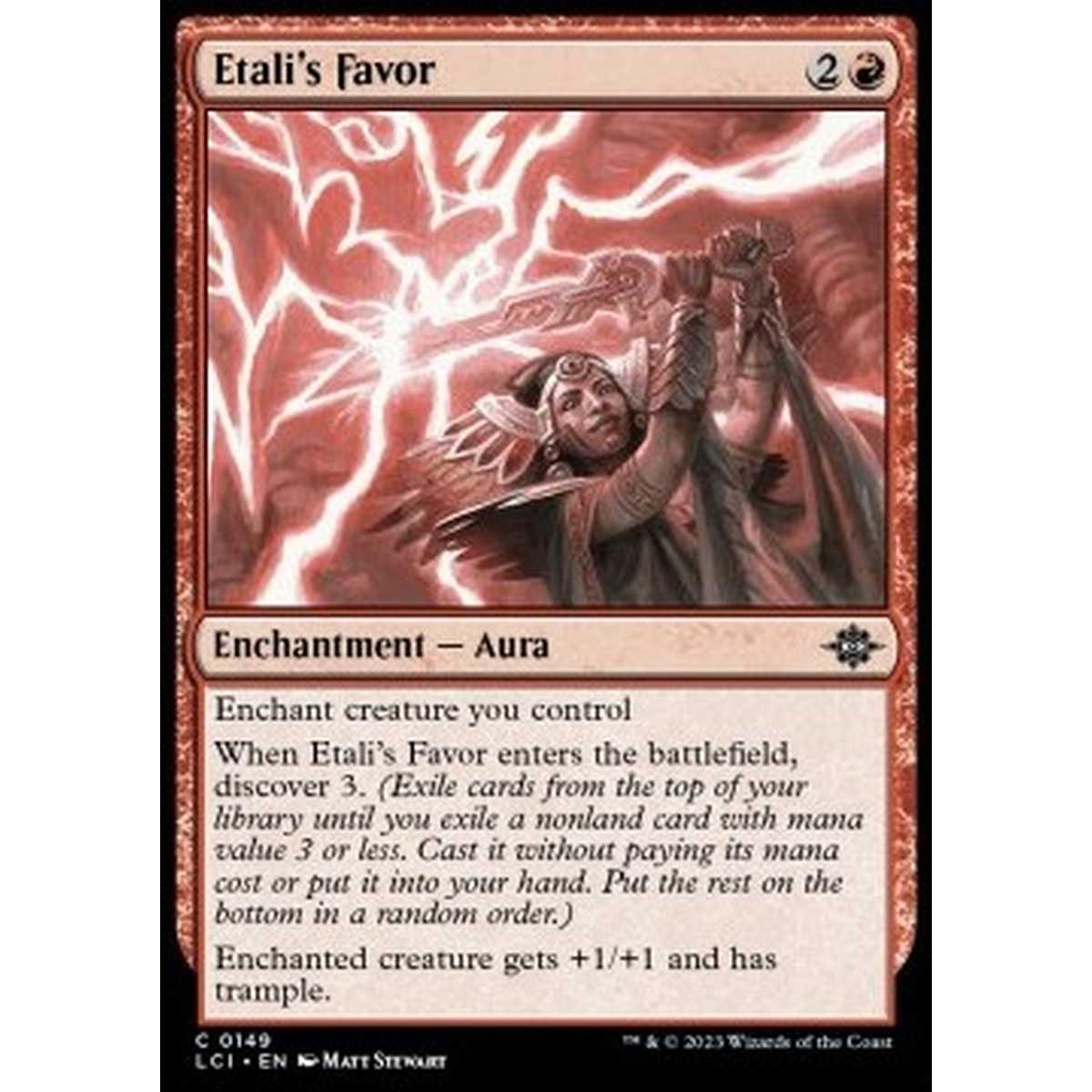 Etali's Favor - Etali's Favor - [LCI] [NM] [Foil]