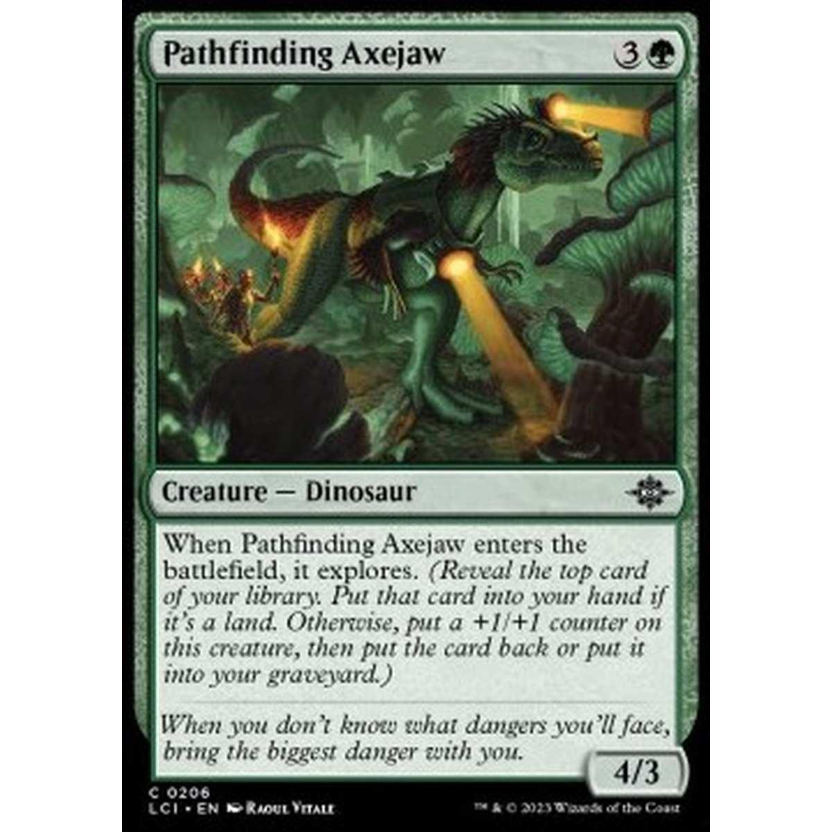 Pathfinding Axejaw - Pathfinding Axejaw - [LCI] [NM] [Foil]