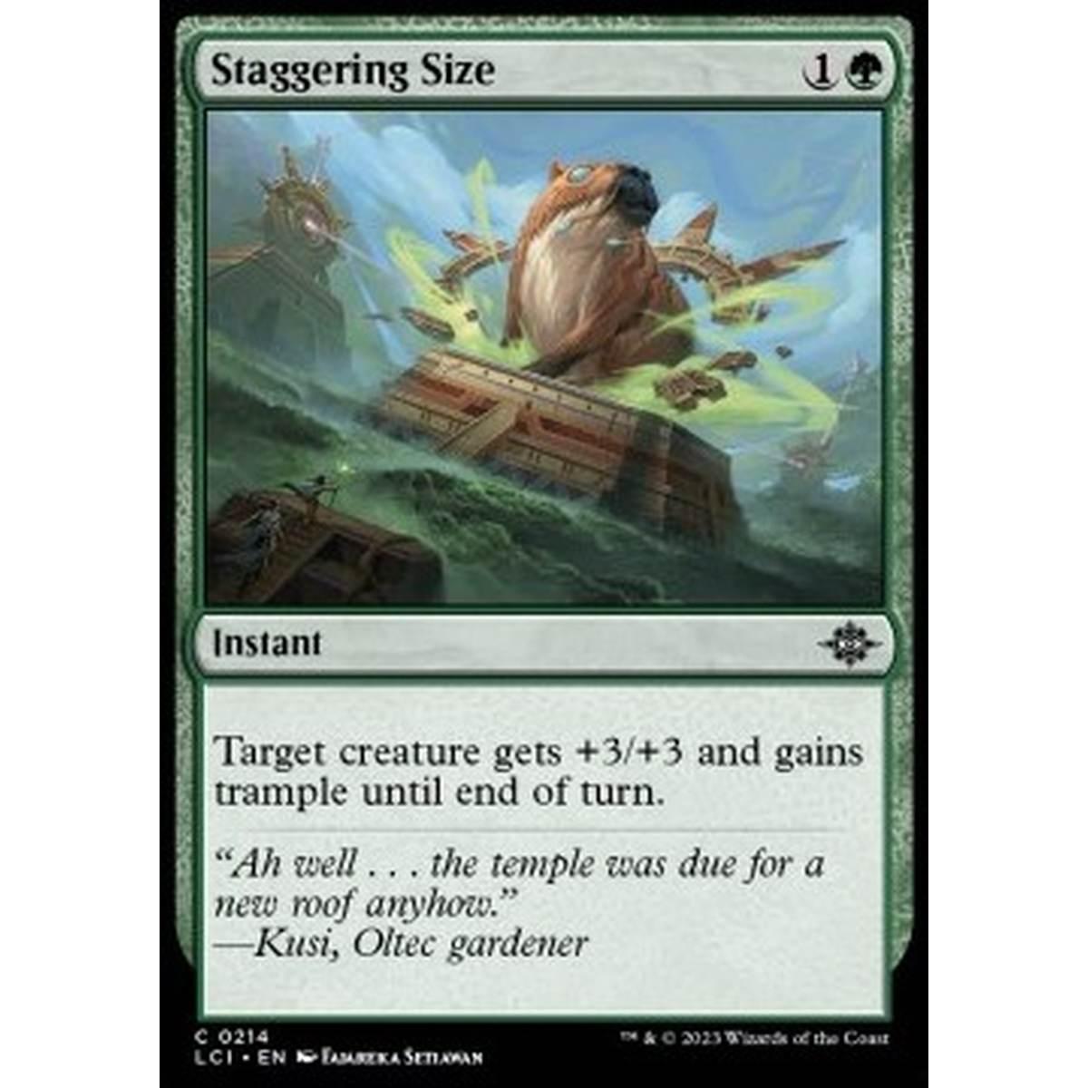 Staggering Size - Staggering Size - [LCI] [NM] [Foil]