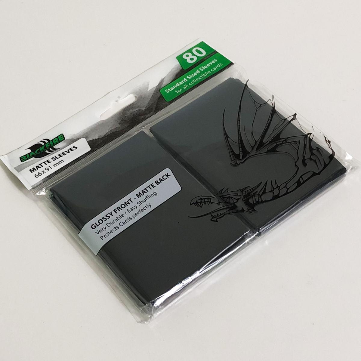 80 Buste Matte Blackfire -  Black