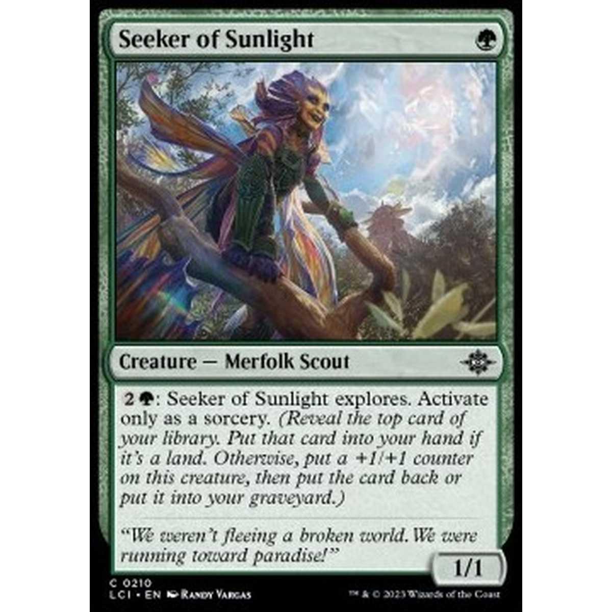 Seeker of Sunlight - Seeker of Sunlight - [LCI] [NM] [Foil]