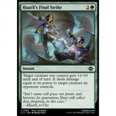 Huatli's Final Strike - Huatli's Final Strike - [LCI] [NM] [Foil]