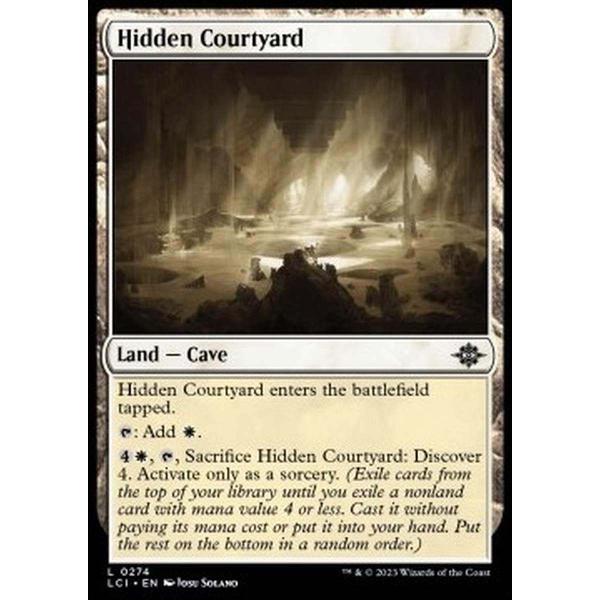 Hidden Courtyard - Hidden Courtyard - [LCI] [NM]