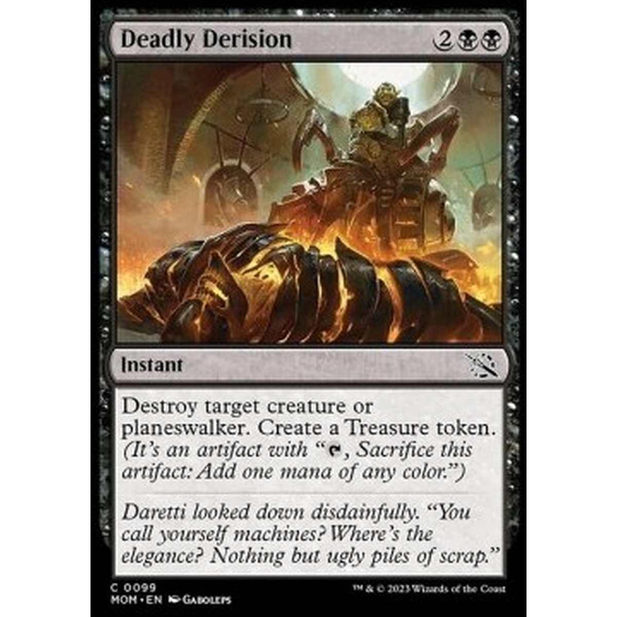 Deadly Derision - Derisione Mortale - [MOM] [NM] [Foil]