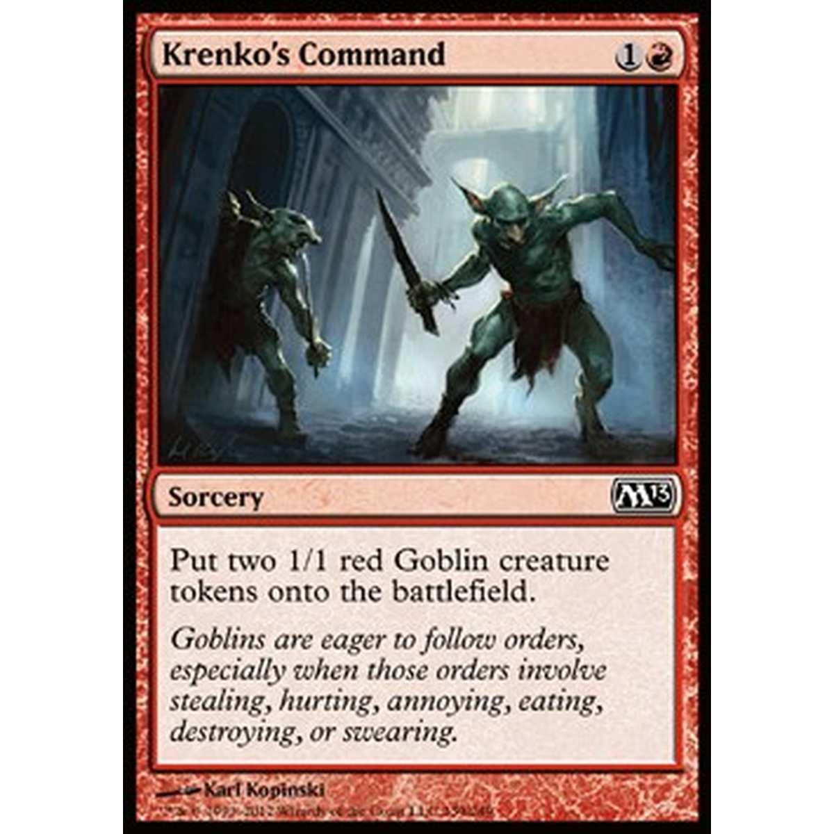 Krenko's Command - Ordini di Krenko - [M13] [NM]