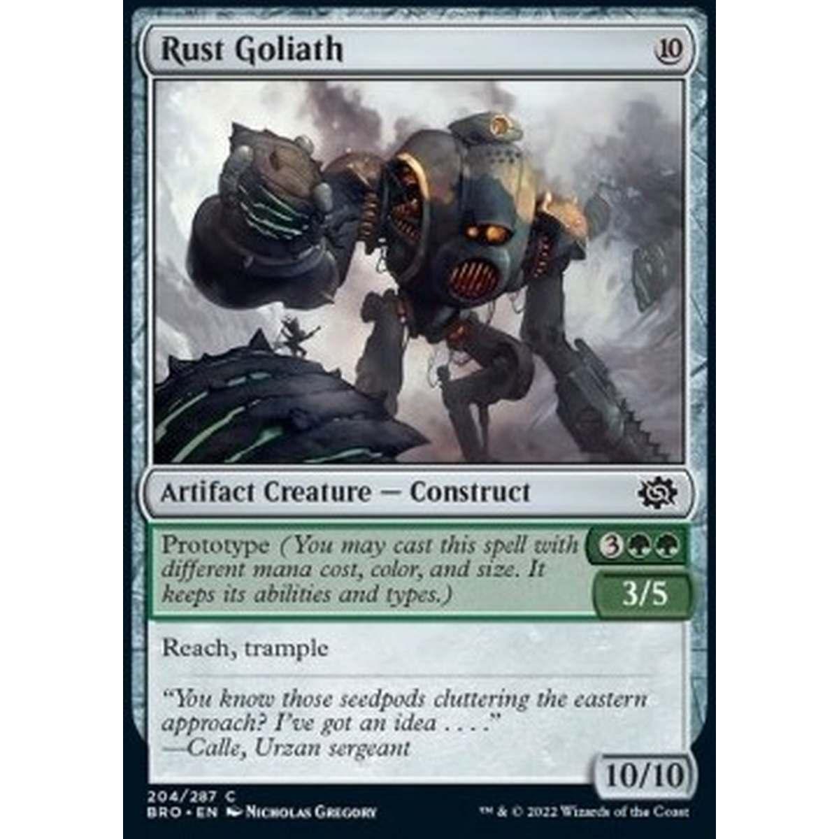 Rust Goliath - Golia della Ruggine - [BRO] [NM]