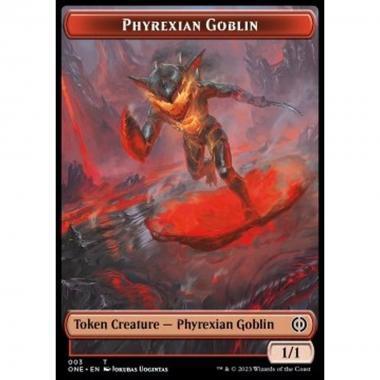 Phyrexian Goblin Token (Red 1/1) - Phyrexian Goblin Token (Red 1/1) - [XONE] [NM]