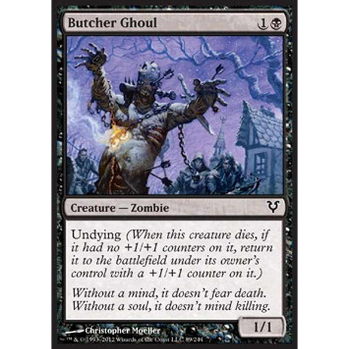 Butcher Ghoul - Ghoul Macellaio - [AVR] [NM]