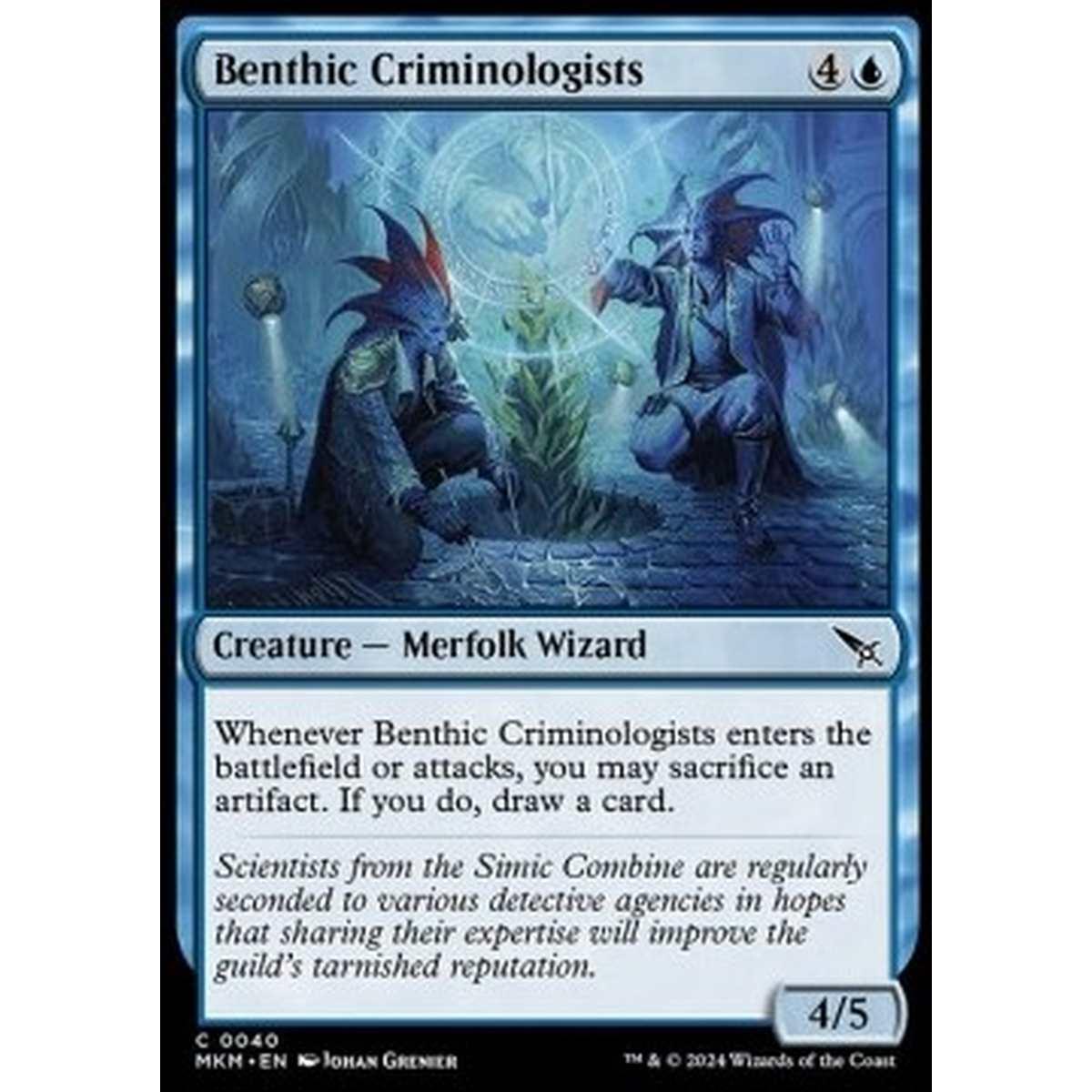 Benthic Criminologists - Benthic Criminologists - [MKM] [NM]