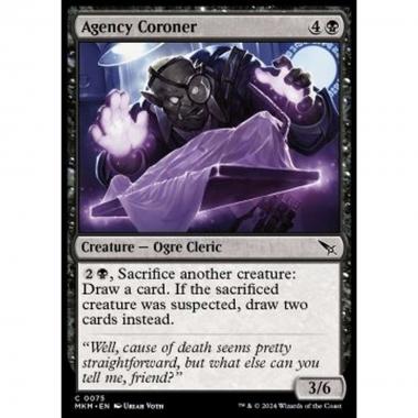Agency Coroner - Agency Coroner - [MKM] [NM]