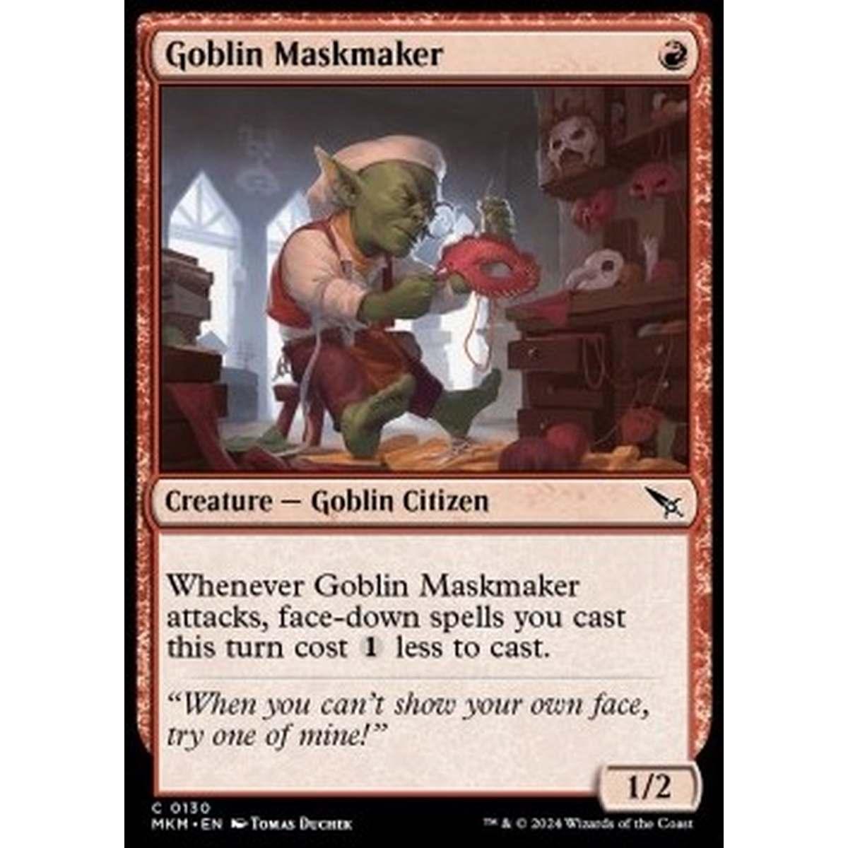 Goblin Maskmaker - Goblin Maskmaker - [MKM] [NM]