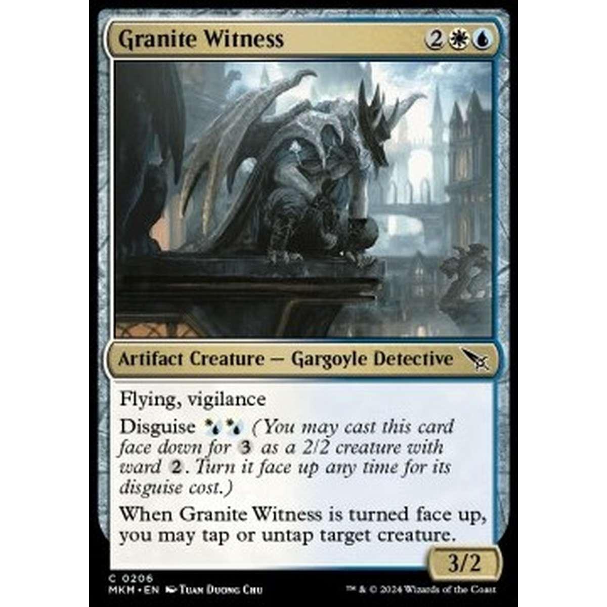 Granite Witness - Granite Witness - [MKM] [NM]