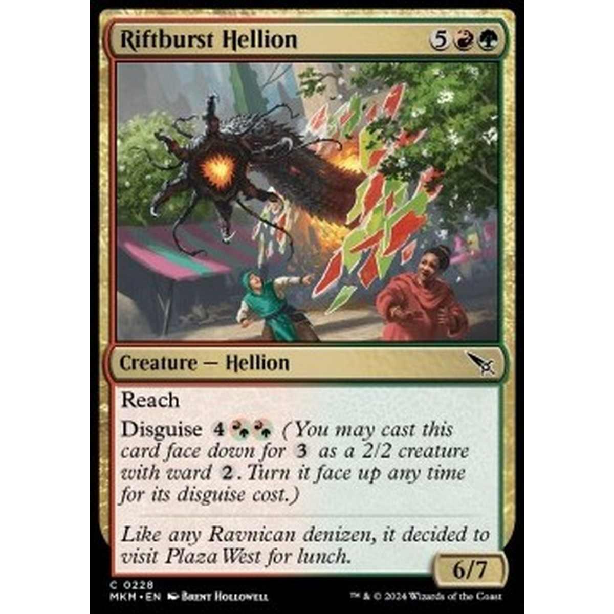 Riftburst Hellion - Riftburst Hellion - [MKM] [NM]