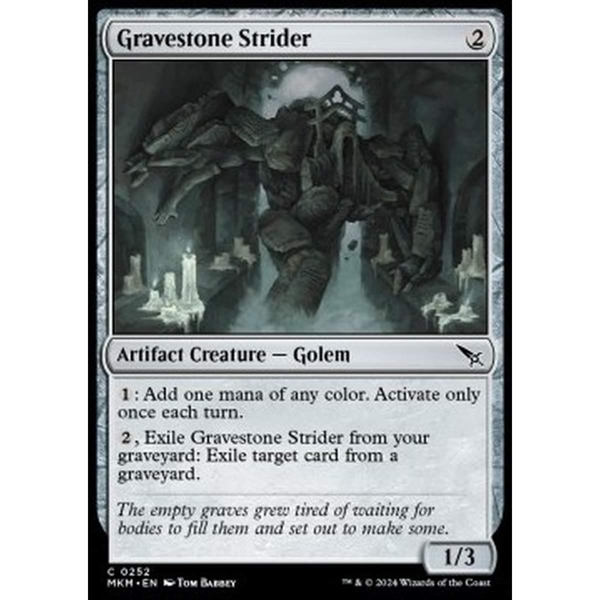 Gravestone Strider - Gravestone Strider - [MKM] [NM]