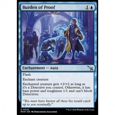 Burden of Proof - Burden of Proof - [MKM] [NM]