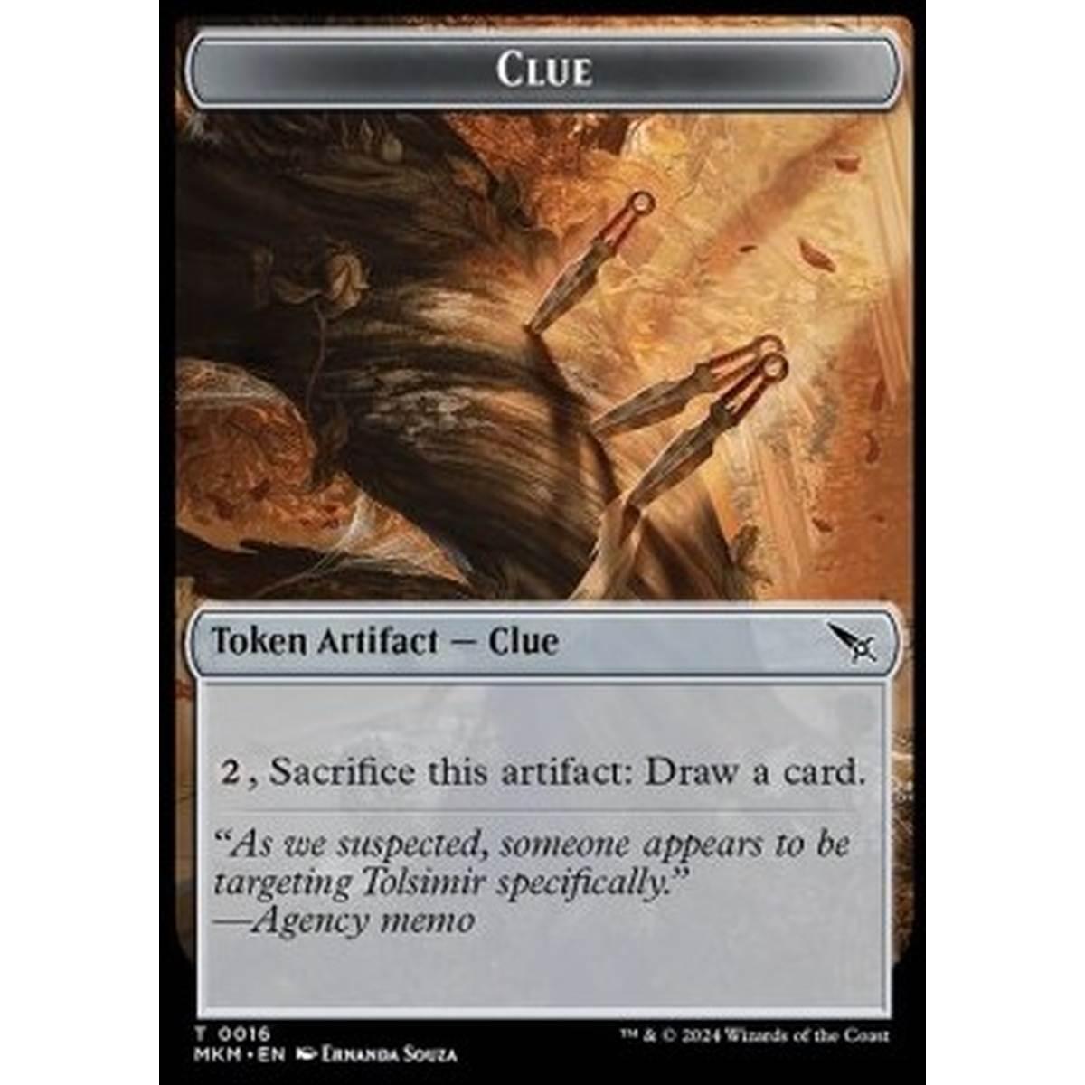 Clue Token (V.3) - Clue Token (V.3) - [TMKM] [NM]