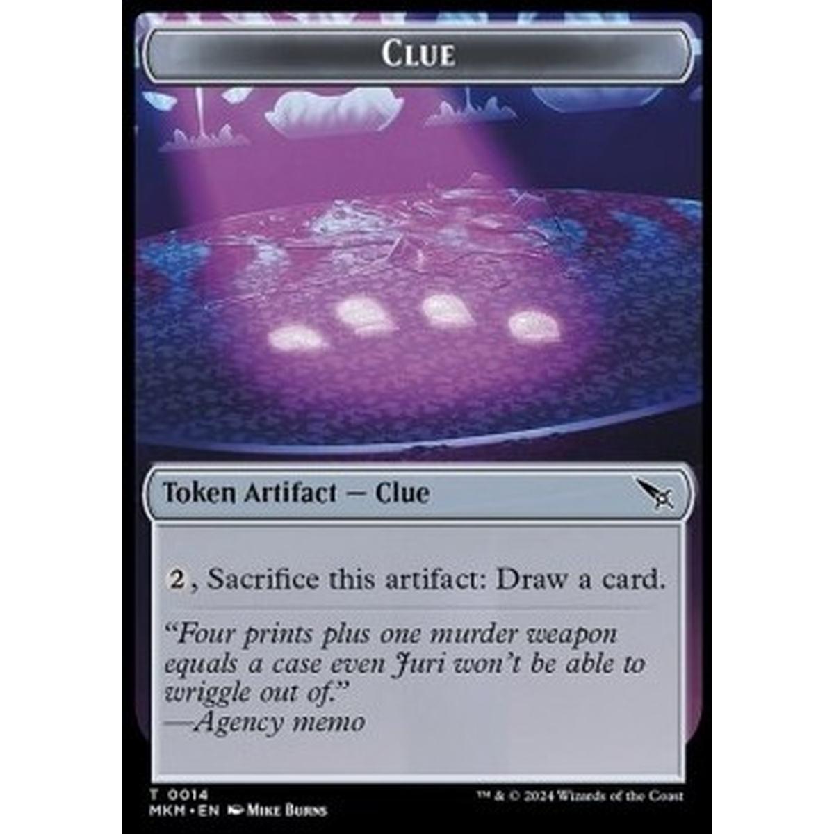 Clue Token (V.1) - Clue Token (V.1) - [TMKM] [NM]