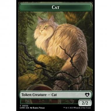 Cat Token (G 2/2) // Treasure Token - Cat Token (G 2/2) // Treasure Token - [XCMM] [NM]