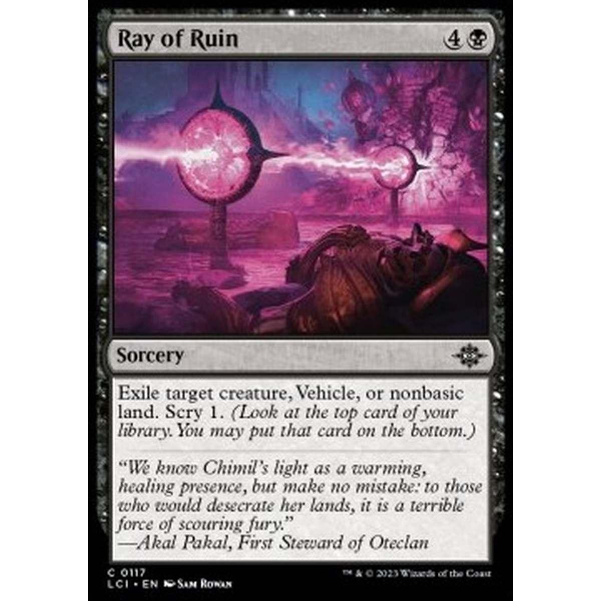 Ray of Ruin - Ray of Ruin - [LCI] [NM] [Foil]