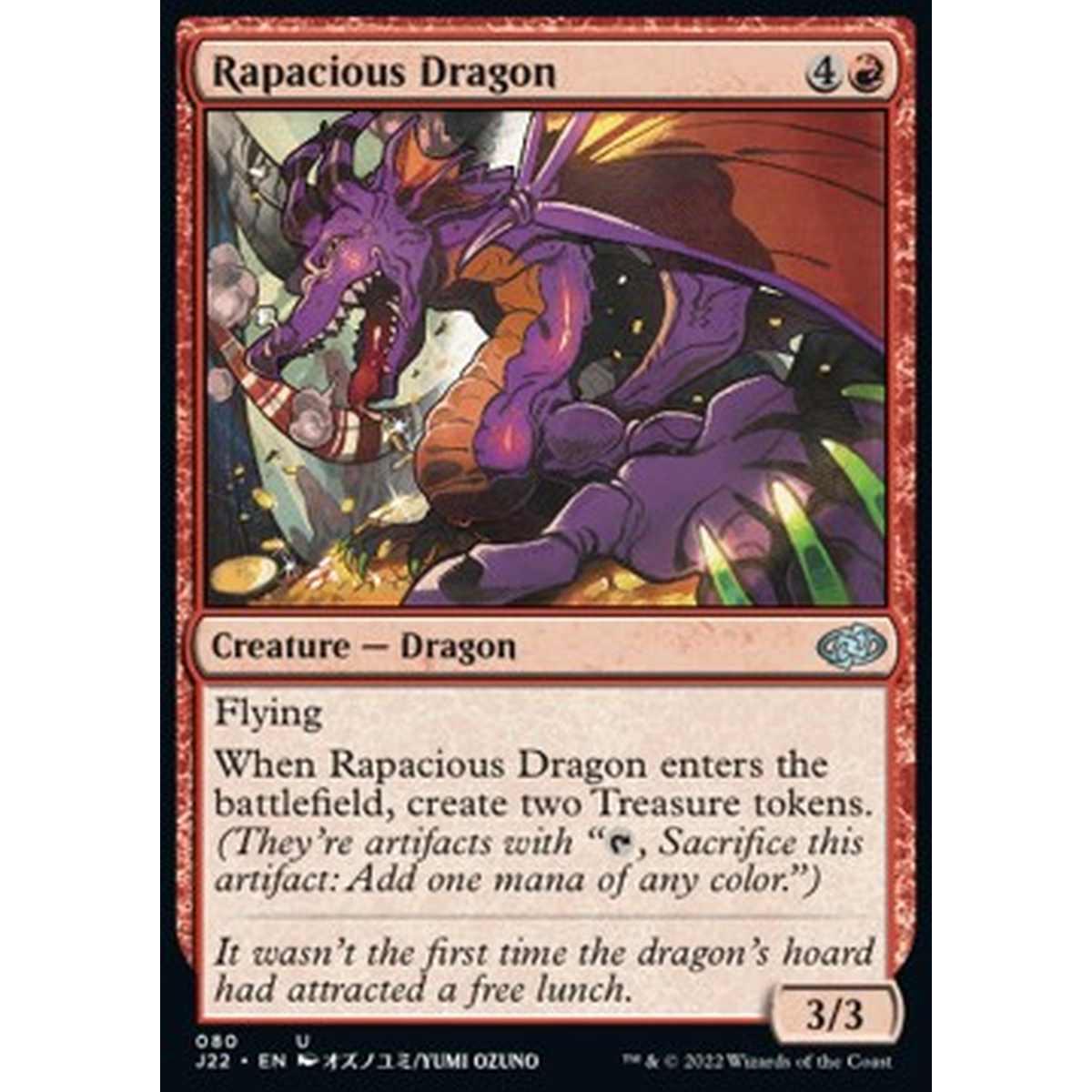 Rapacious Dragon - Rapacious Dragon - [J22] [NM]