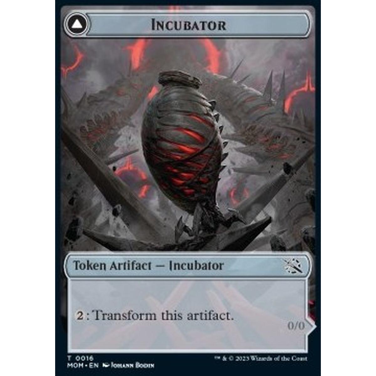 Incubator Token // Phyrexian Token (A 0/0) (V.1) - Incubator Token // Phyrexian Token (A 0/0) (V.1) - [XMOM] [NM]