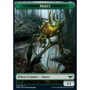 Insect Token (Green 1/1) - Insect Token (Green 1/1) - [XVOW] [NM]