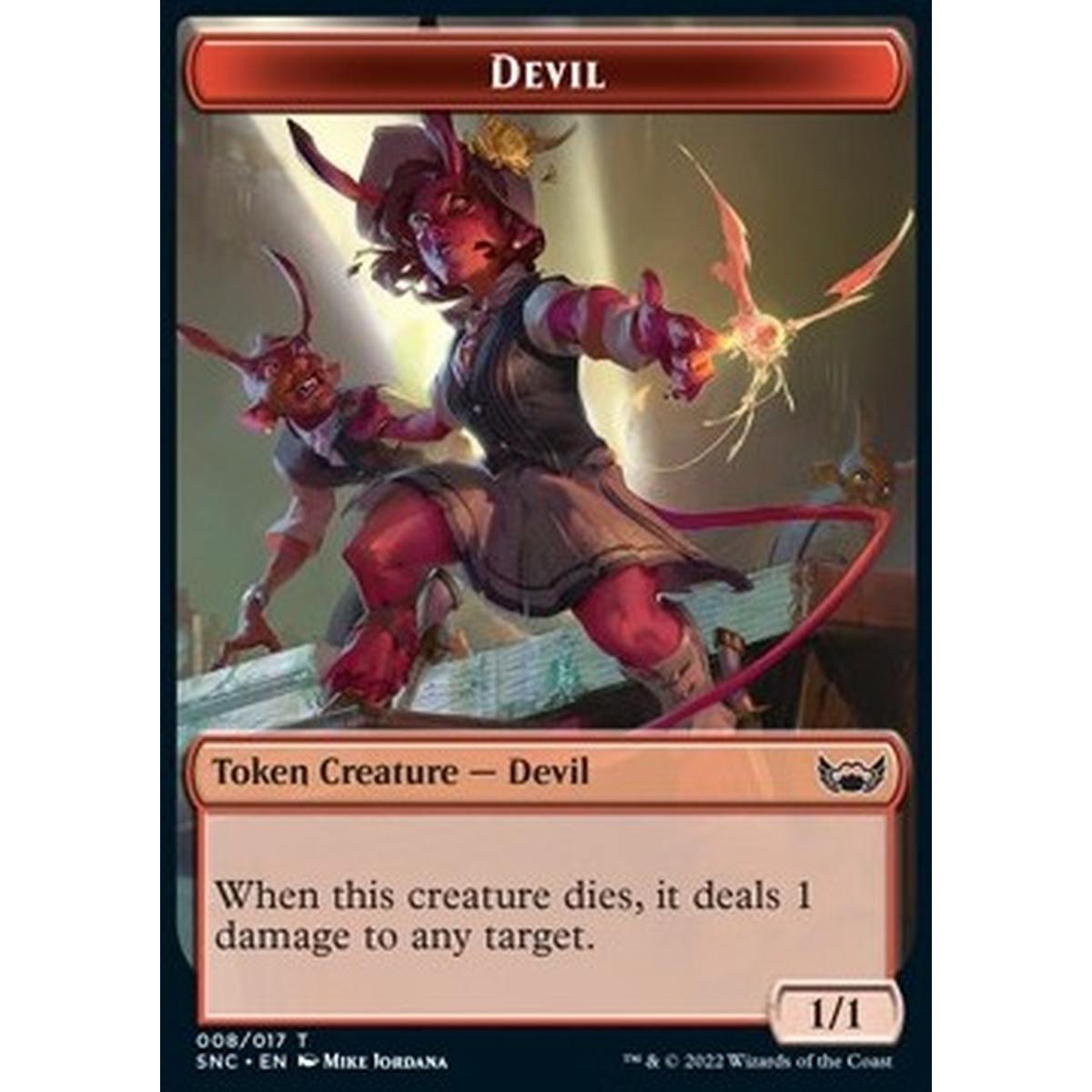 Devil Token (Red 1/1) - Devil Token (Red 1/1) - [XSNC] [NM]