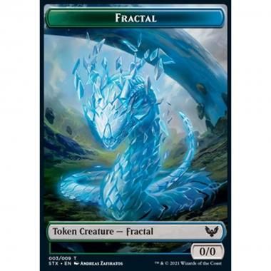 Fractal Token (Green and Blue 0/0) - Fractal Token (Green and Blue 0/0) - [XSTX] [NM]