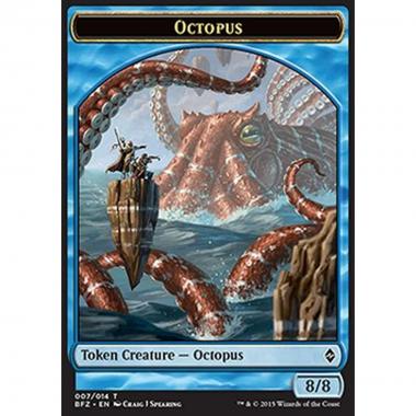 Octopus Token (Blue 8/8) - Octopus Token (Blue 8/8) - [BFZ] [NM]