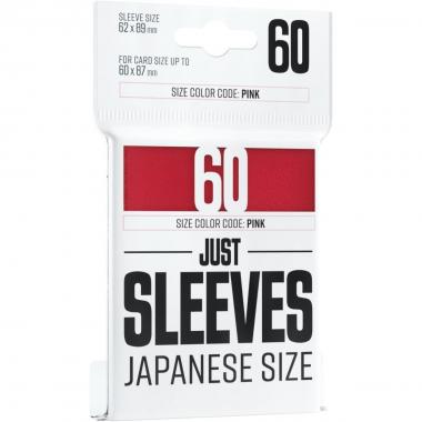 60 Buste Just Sleeves - Japanese Size Red