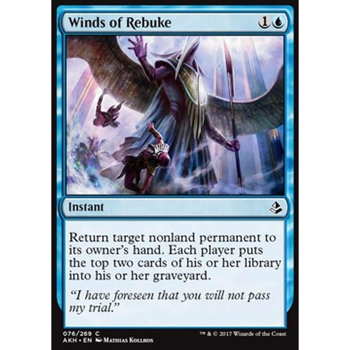 Winds of Rebuke - Venti di Sdegno - [AKH] [NM]