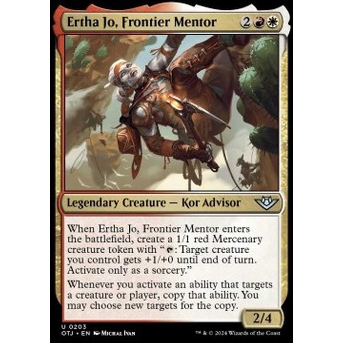 Ertha Jo, Frontier Mentor - Ertha Jo, Frontier Mentor - [OTJ] [NM]
