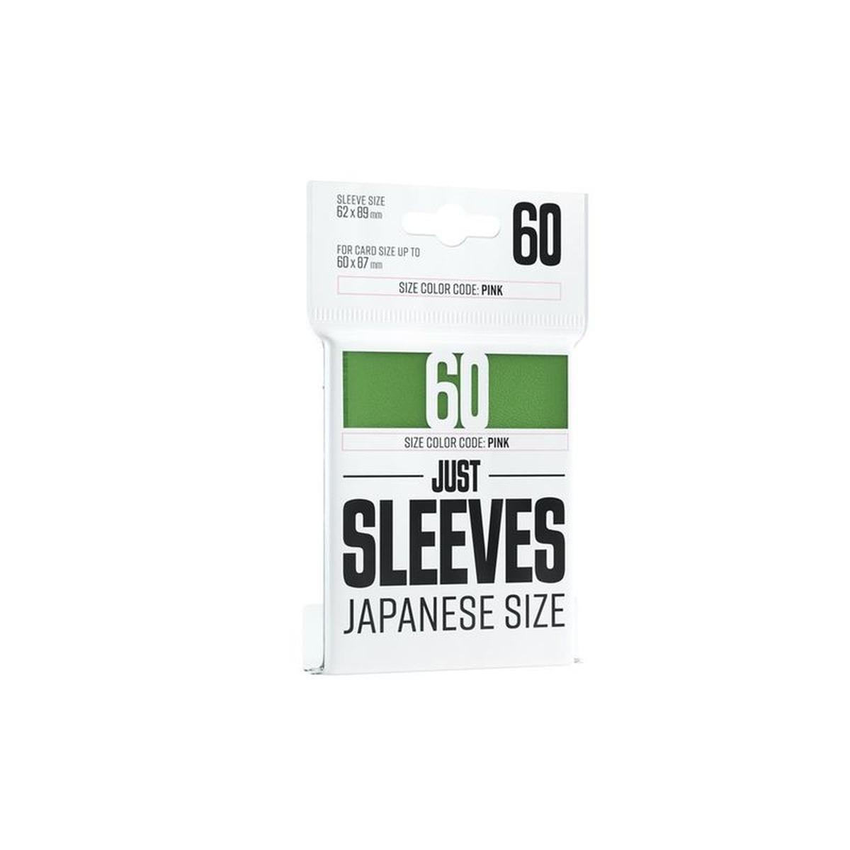 60 Buste Just Sleeves - Japanese Size Green