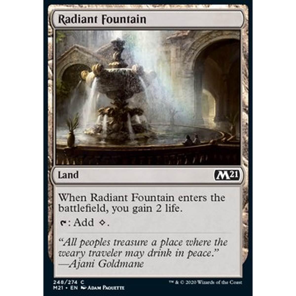 Radiant Fountain - Fontana Radiosa - [M21] [NM]