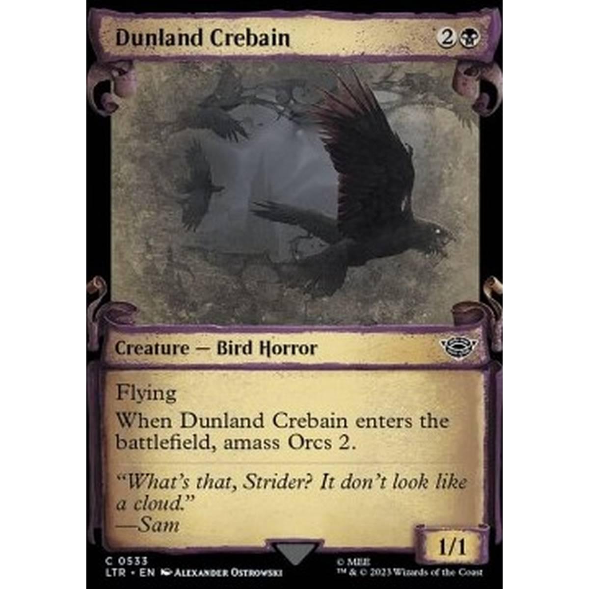 Dunland Crebain (V.1) - Dunland Crebain (V.1) - [LTRH] [NM]